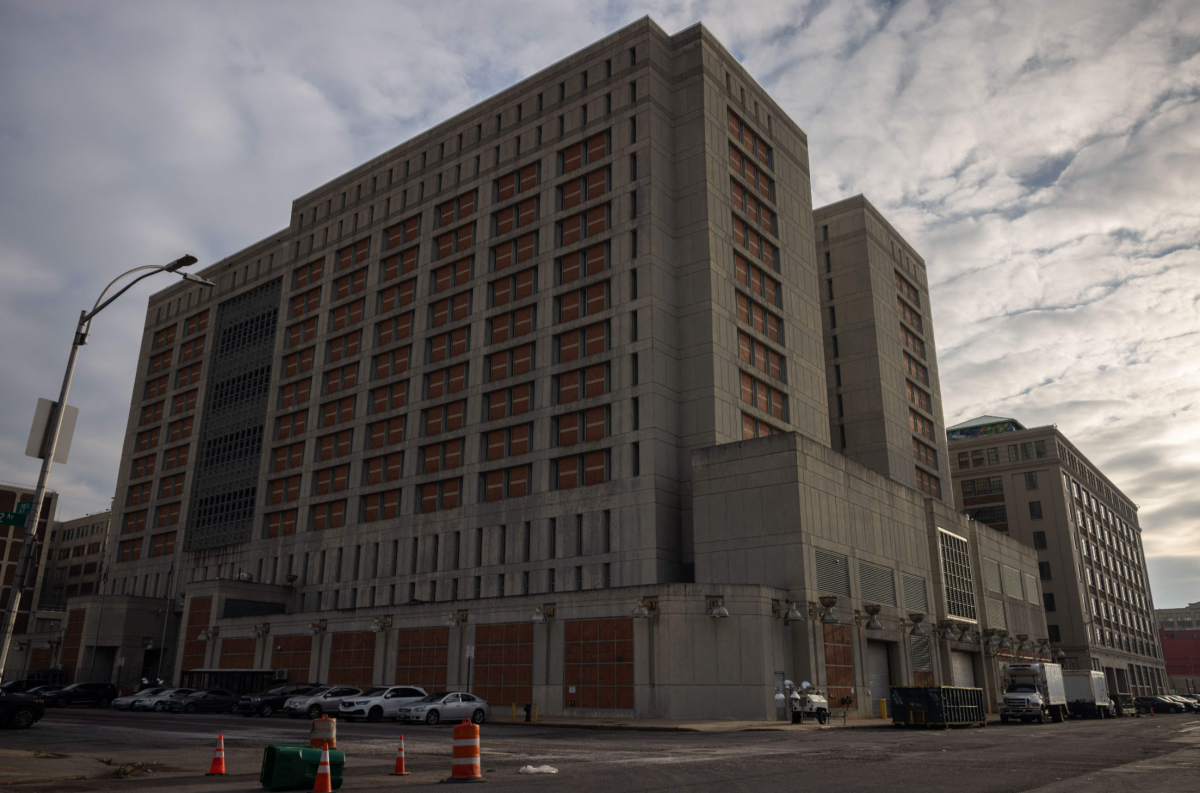 Metropolitan Detention Center, a jail in Brooklyn